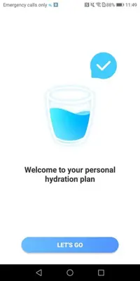 Daily Hydration android App screenshot 1